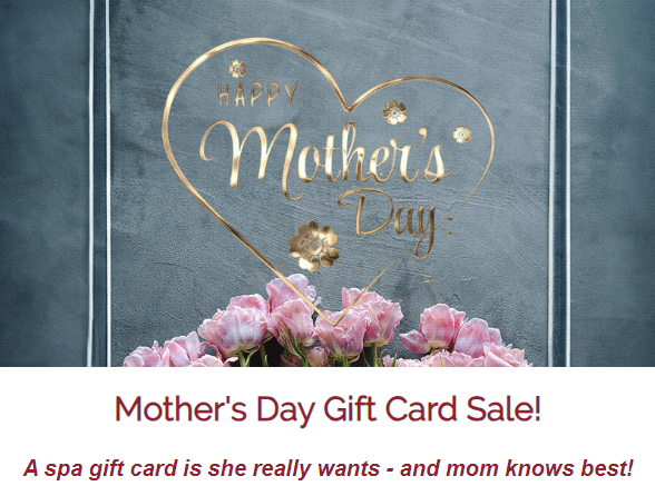 mother's day spa specials